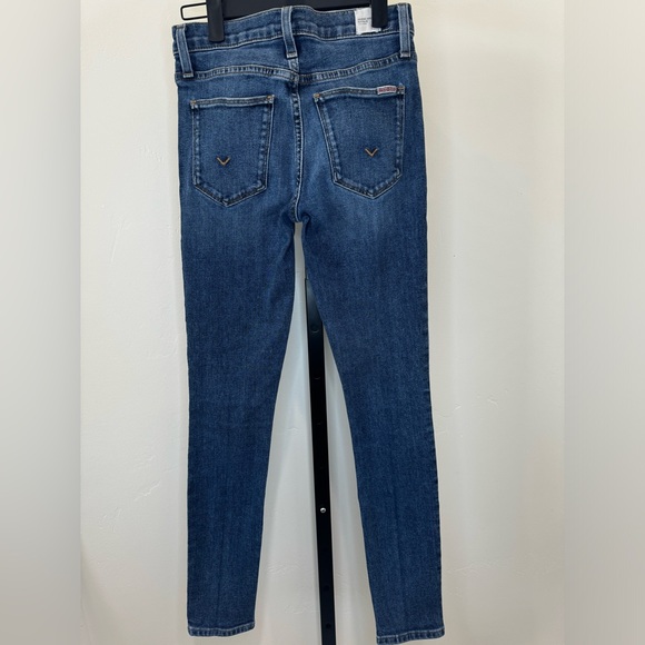 Hudson Jeans Denim - Hudson Natalie Midrise Super Skinny Ankle Jeans Denim Womens Size 24
